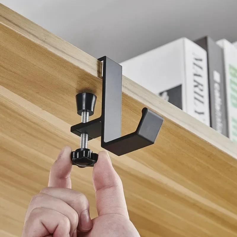 Headphone Stand Desk - 1/2 unidade Gancho Ajustável para Borda