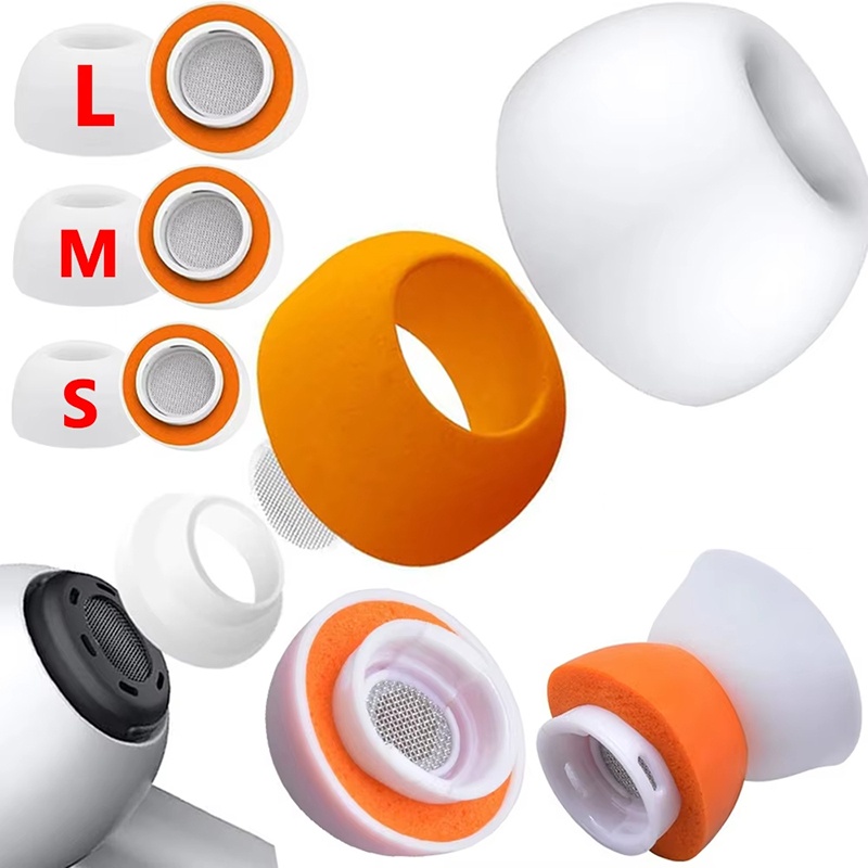 Earphone Foam Tip - Ponteiras de espuma viscoelástica para AirPods