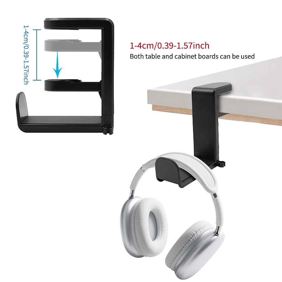 Headphone Stand Desk - 360 ° Suporte giratório para fone