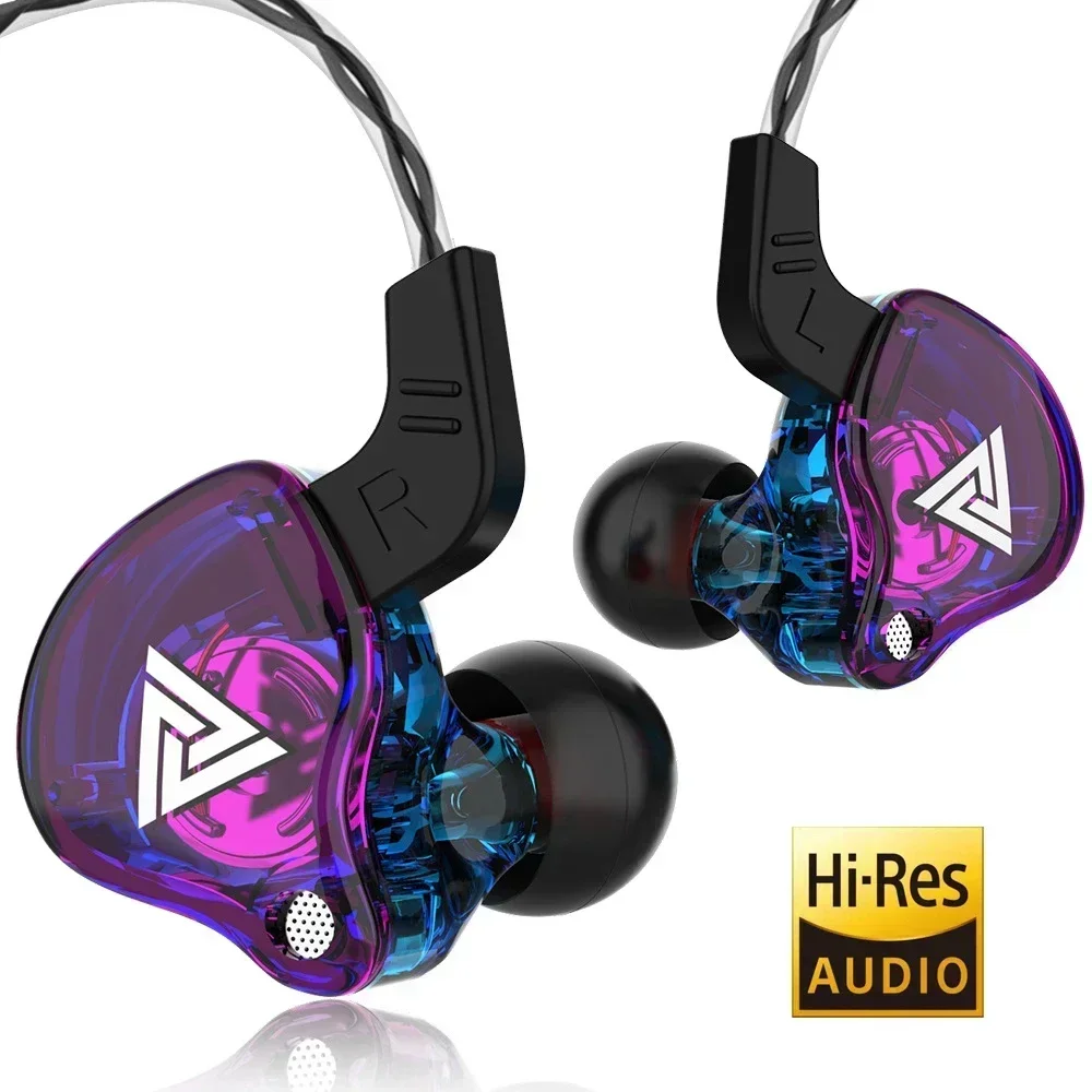 Wired Earphone Mic - NOVO Fone de Ouvido QKZ AK6