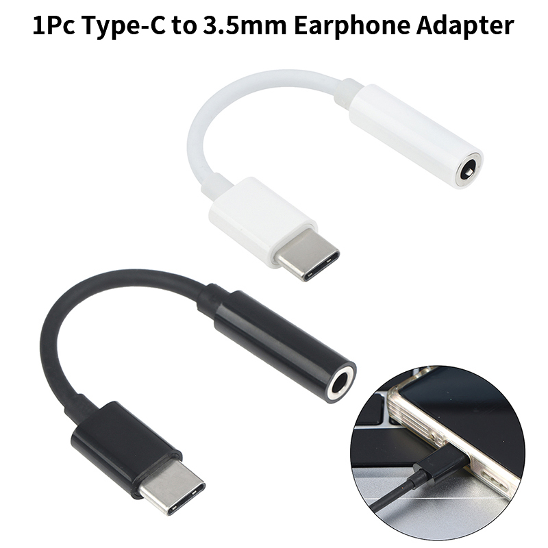 Earphone Splitter Jack - Adaptador de Áudio Tipo-C para Jack
