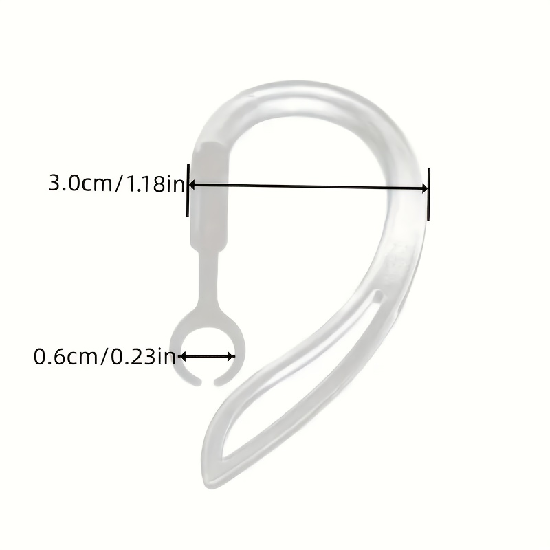 2 Peças Ganchos de Orelha Gira - Sports Earphone Hook avaliação e preço