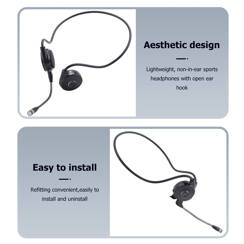 Excelente-condução óssea fone  - Sports Earphone Hook avaliação e preço