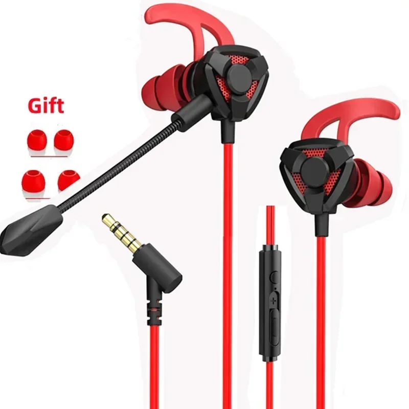 Gamer Headphones com microfone - Wired Earphone Mic avaliação e preço