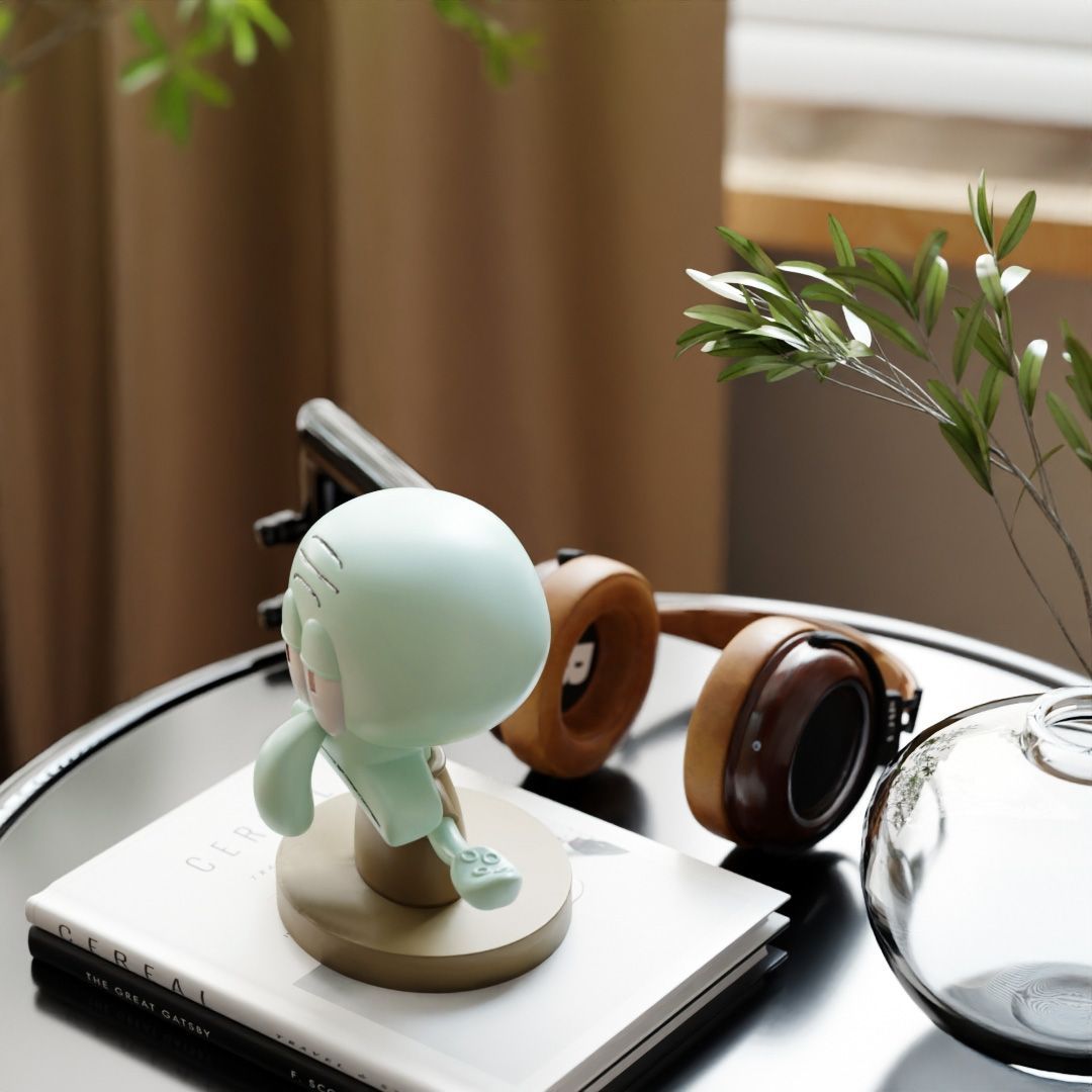 SpongeBobs SquarePants Squidwa - Headphone Stand Desk avaliação e preço