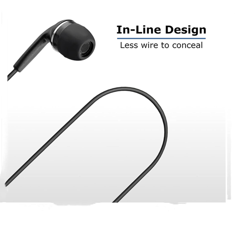 Fone de ouvido e microfone de  - Wired Earphone Mic avaliação e preço