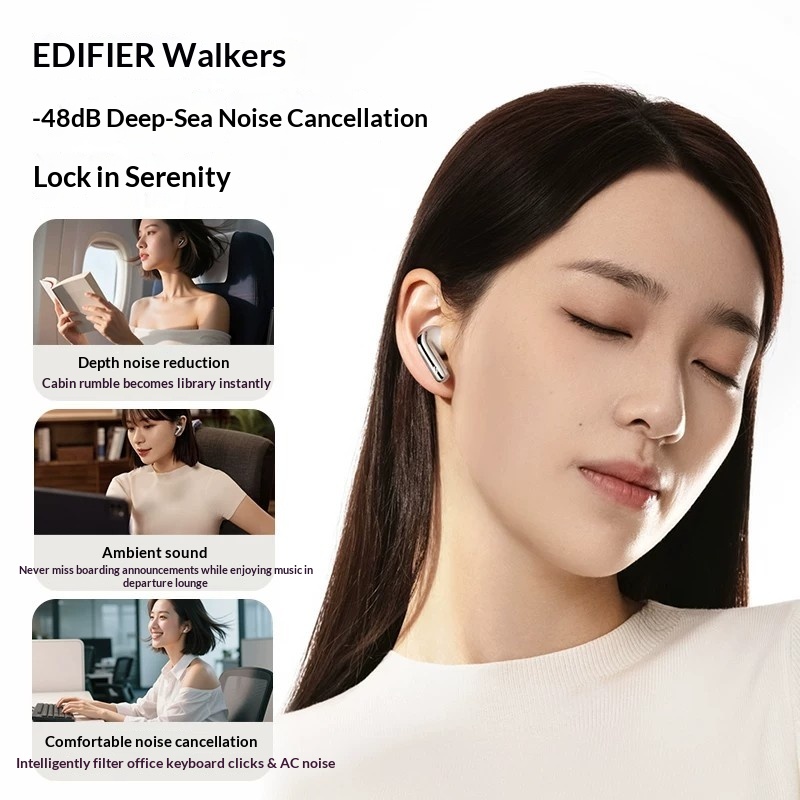 Fones de Ouvido Bluetooth Edif - Noise Cancelling Headphone avaliação e preço