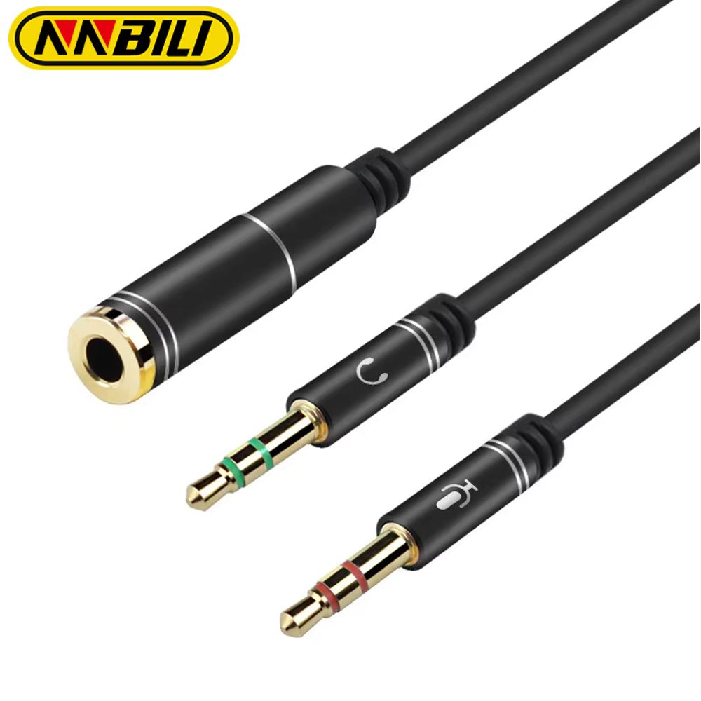 Cabo Adaptador Divisor Y NNBIL - Earphone Splitter Jack avaliação e preço
