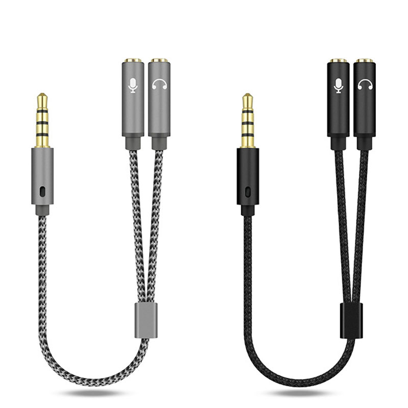 Divisor de áudio de 3,5 mm Y J - Earphone Splitter Jack avaliação e preço