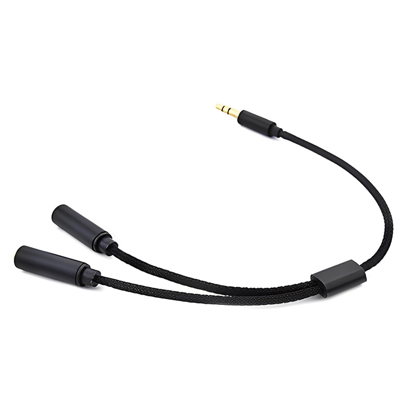 Divisor de áudio de 3,5 mm Y J - Earphone Splitter Jack avaliação e preço